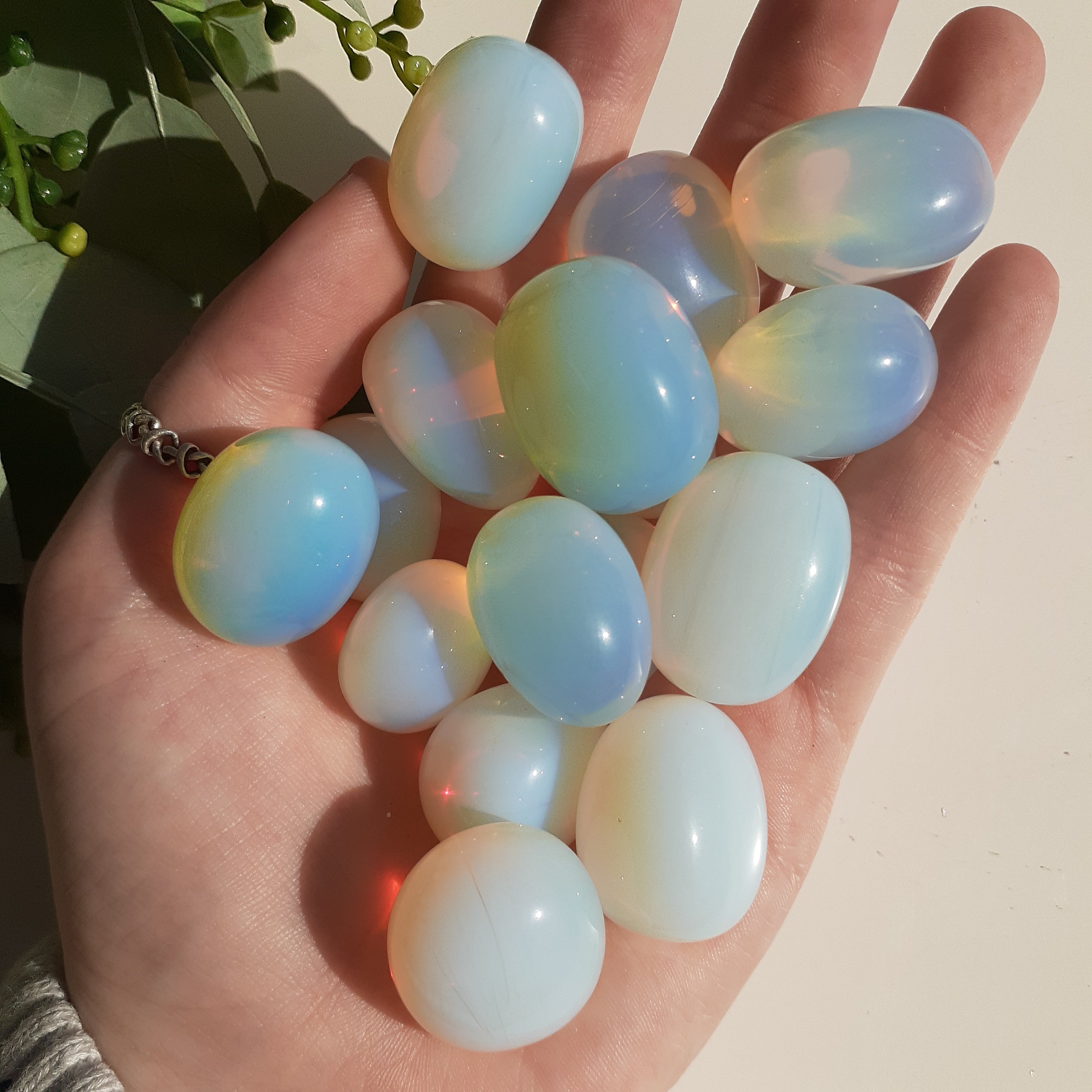 Opalite - Tumbled - 200gms Opalite - Tumbled - 200gms